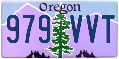 OR license plate 979VVT