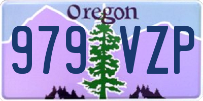 OR license plate 979VZP