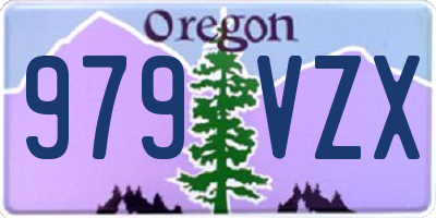 OR license plate 979VZX