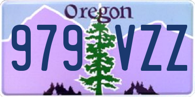 OR license plate 979VZZ