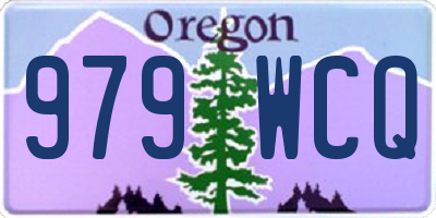 OR license plate 979WCQ