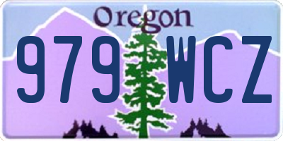 OR license plate 979WCZ