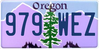 OR license plate 979WEZ