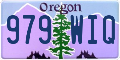 OR license plate 979WIQ