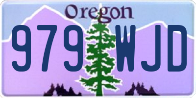 OR license plate 979WJD