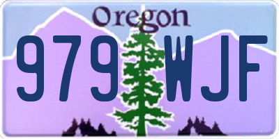 OR license plate 979WJF