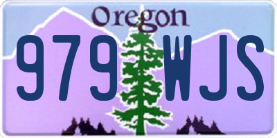 OR license plate 979WJS