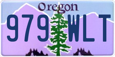 OR license plate 979WLT