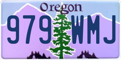 OR license plate 979WMJ