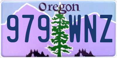OR license plate 979WNZ