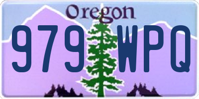 OR license plate 979WPQ