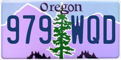 OR license plate 979WQD