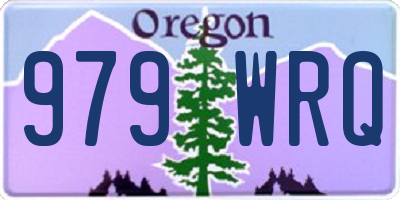 OR license plate 979WRQ