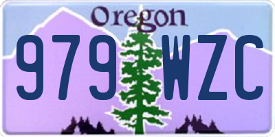 OR license plate 979WZC