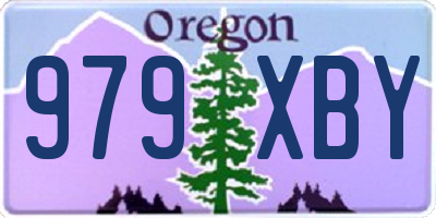 OR license plate 979XBY
