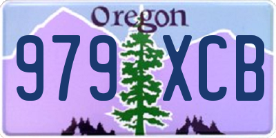 OR license plate 979XCB
