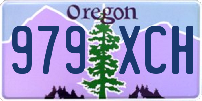 OR license plate 979XCH