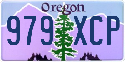 OR license plate 979XCP