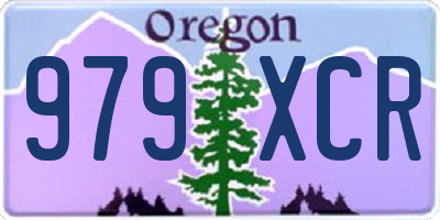 OR license plate 979XCR