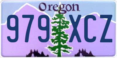 OR license plate 979XCZ