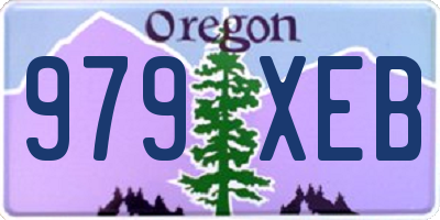 OR license plate 979XEB