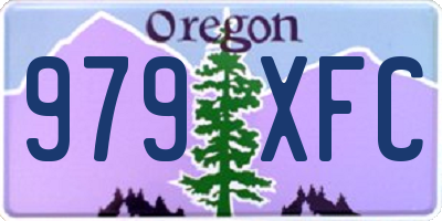 OR license plate 979XFC