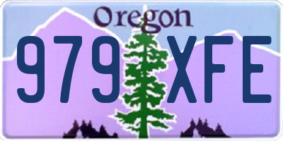 OR license plate 979XFE