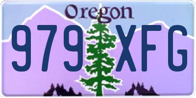 OR license plate 979XFG