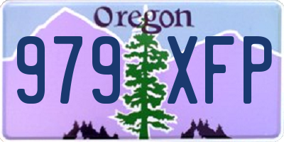 OR license plate 979XFP