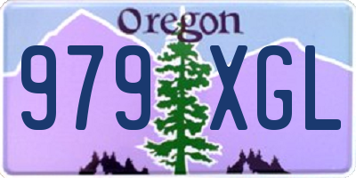 OR license plate 979XGL