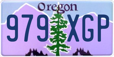 OR license plate 979XGP