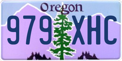 OR license plate 979XHC