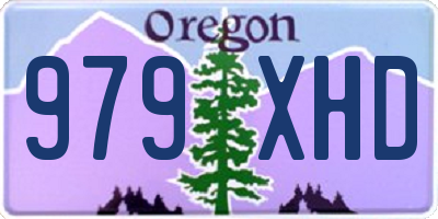 OR license plate 979XHD