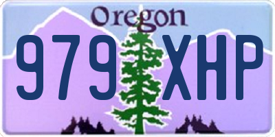 OR license plate 979XHP