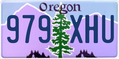 OR license plate 979XHU