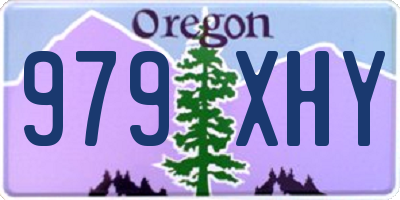 OR license plate 979XHY