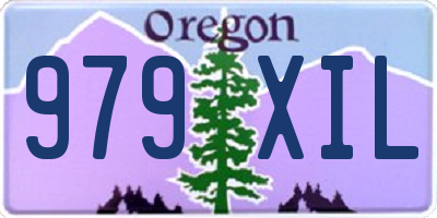 OR license plate 979XIL