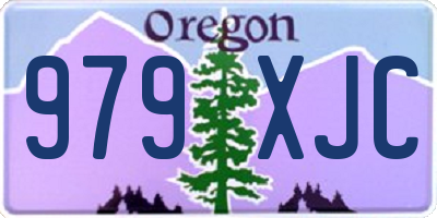 OR license plate 979XJC