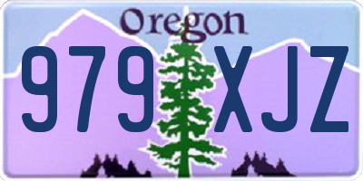 OR license plate 979XJZ