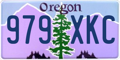OR license plate 979XKC