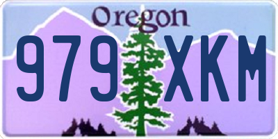 OR license plate 979XKM
