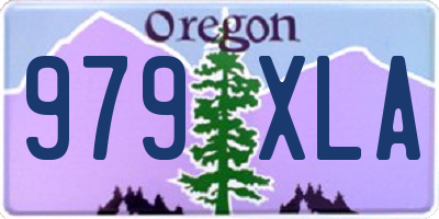 OR license plate 979XLA