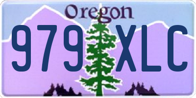 OR license plate 979XLC