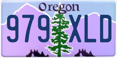 OR license plate 979XLD