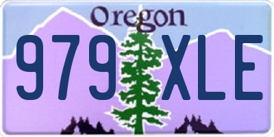 OR license plate 979XLE