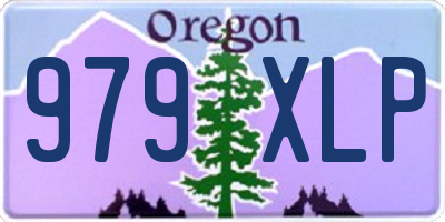 OR license plate 979XLP