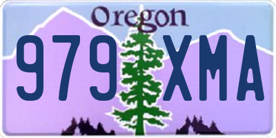 OR license plate 979XMA
