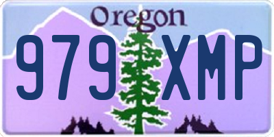 OR license plate 979XMP