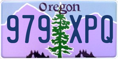 OR license plate 979XPQ
