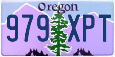 OR license plate 979XPT